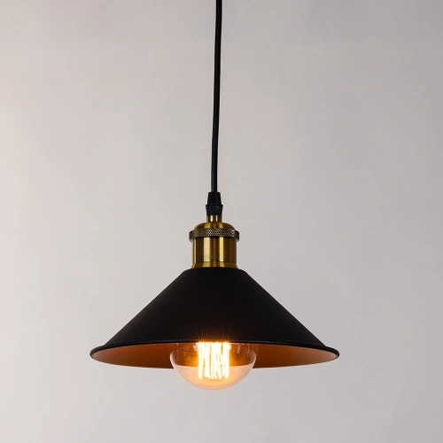 Подвесной светильник Arte Lamp CAPPELLO A7037SP-1BK фото 2