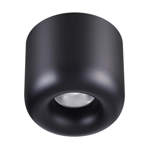 359440 OVER NT24 372 черный Светильник накладной влагозащищённый IP44 LED 10W 220-240V 3000K 650Лм LISSE фото 5