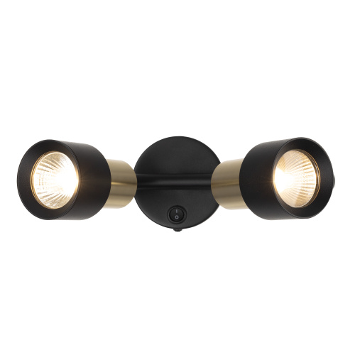 Citilux SAT CL505621 Спот поворотный с выключателем Чёрный+Золото фото 7 Citilux SAT CL505621 Спот поворотный с выключателем Чёрный+Золото фото 7