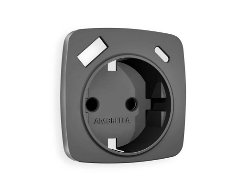 Лицевая панель розетки AMBRELLA VOLT OP6600 Лицевая панель розетки AMBRELLA VOLT OP6600