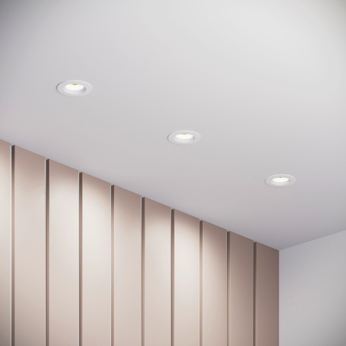 Светильник встраиваемый City GU10 белый 25054/01 фото 2