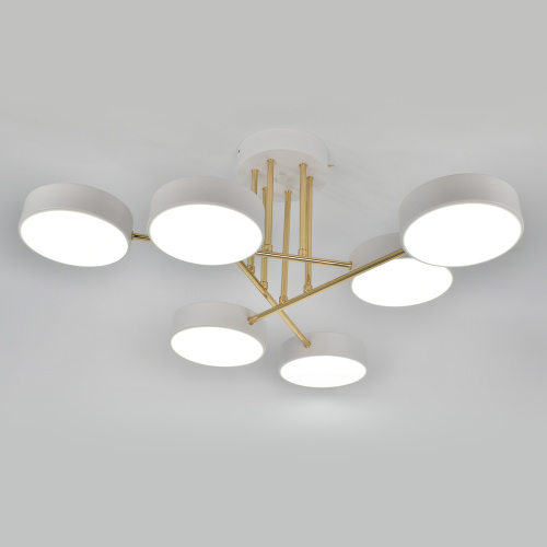Светильник на штанге Escada 10262/6 LED*78W White/Gold фото 3 Светильник на штанге Escada 10262/6 LED*78W White/Gold фото 3