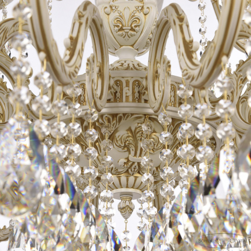Люстра с хрустальными подвесками AL79101/16+8+8/300/3d A WMG P1 U Wave Bohemia Ivele Crystal (Богемия Ивеле Кристалл) фото 9