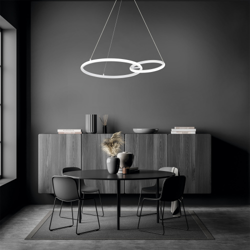 Подвесной светильник Escada 10230/2 LED*55W White фото 6 Подвесной светильник Escada 10230/2 LED*55W White фото 6