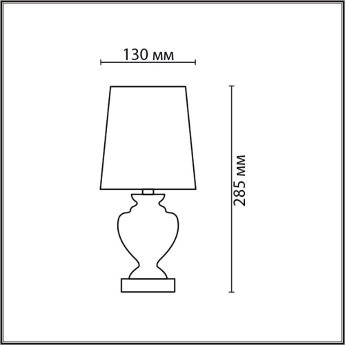 Настольная лампа Lumion Classi Bianka 8163/1T фото 4
