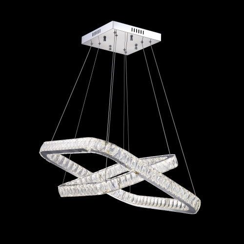 Eletto Granda EL336P70 LED Люстра хрустальная с пультом Хром фото 3 Eletto Granda EL336P70 LED Люстра хрустальная с пультом Хром фото 3