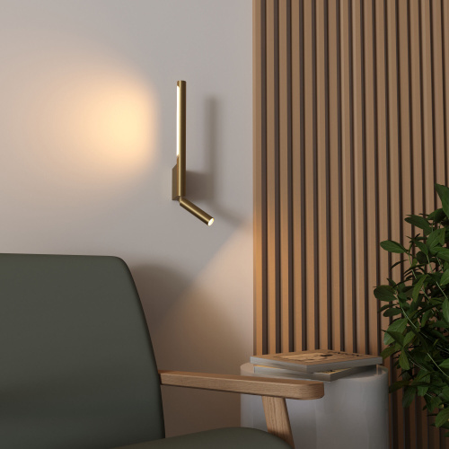 Настенный светодиодный светильник Sarca LED 40111/LED латунь фото 8 Настенный светодиодный светильник Sarca LED 40111/LED латунь фото 8