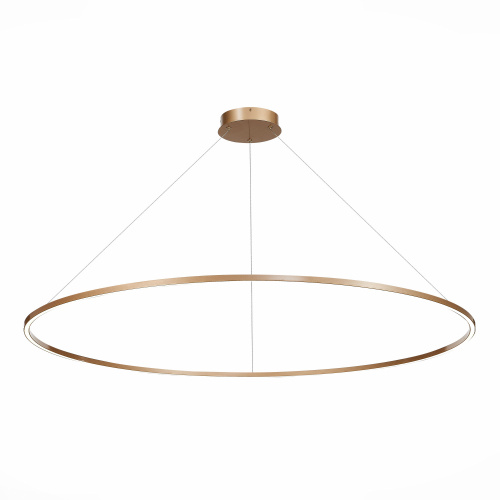 ST605.243.72 Светильник подвесной ST-Luce Золотистый/Белый LED 1*72W 4000K Подвесные светильники фото 4