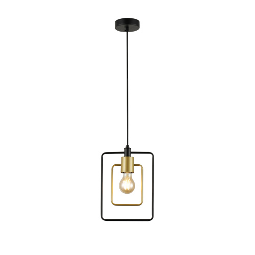 Подвесной светильник Escada 1165/1S E27*40W Black/Gold Подвесной светильник Escada 1165/1S E27*40W Black/Gold