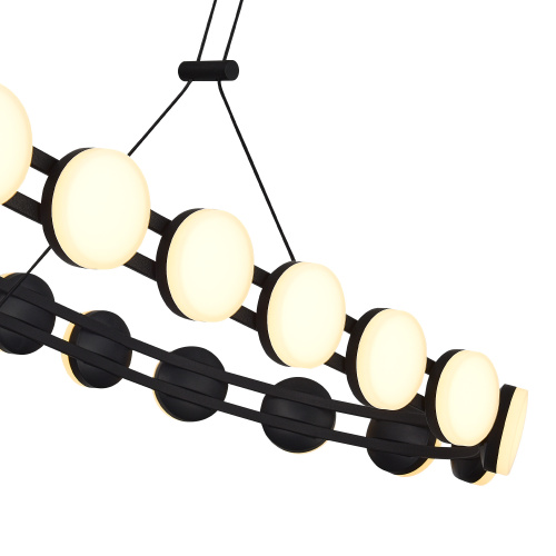 SL6610.403.26 Светильник подвесной ST-Luce черный/белый LED 1*50W 4000K MONRO фото 4