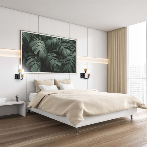 Настенный светильник Escada 2108/2A E14*40W Black/Gold фото 2 Настенный светильник Escada 2108/2A E14*40W Black/Gold фото 2