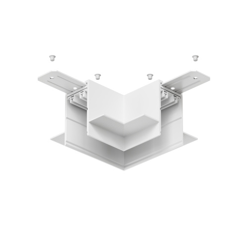 TR2112-WH Угол потолок-потолок встраиваемый под ГКЛ SMART, белый фото 3