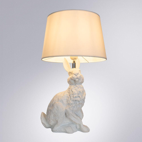 Настольная лампа Arte Lamp Izar A4015LT-1WH фото 2