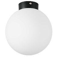 812027 Люстра GLOBO 1х40W E14 ЧЕРНЫЙ/БЕЛЫЙ
