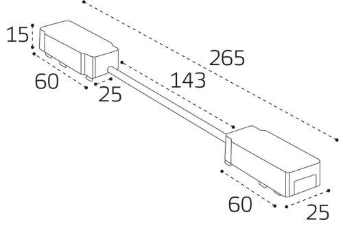 IT09-9027 black коннектор гибкий угловой фото 4