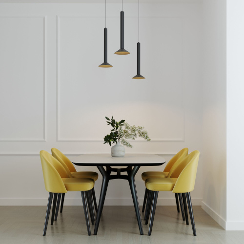 Светильник подвесной светодиодный Fest 7W 3000K графит 50315 LED фото 2