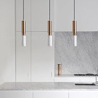 Подвесной светильник Cloyd SEQUEL P1 / латунь - бел.мрамор (арт.11061)