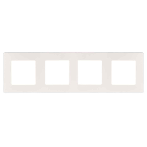 Рамка 4-постовая ЭРА 12 сатин белый 12-5104-01 Б0052529 Рамка 4-постовая ЭРА 12 сатин белый 12-5104-01 Б0052529