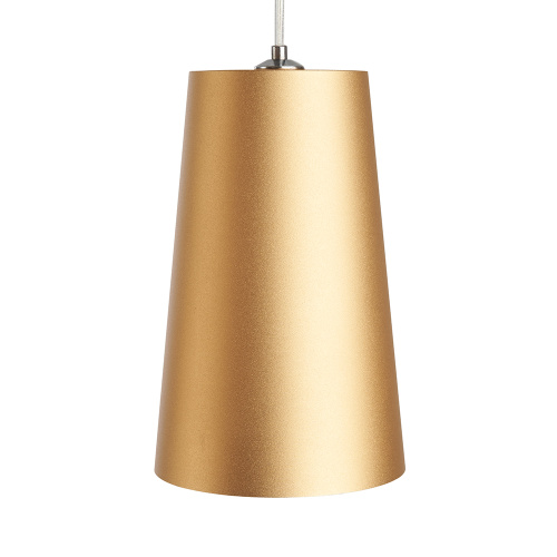 Светильник потолочный Feron ML1858 Barrel BELL levitation на подвесе 1,7 м  MR16 35W 230V, золото черный фото 4
