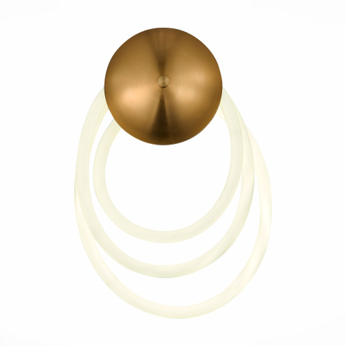 SL6102.311.30 Светильник настенный ST-Luce Латунь/Белый LED 1*30W 4000K SAGRATO фото 5