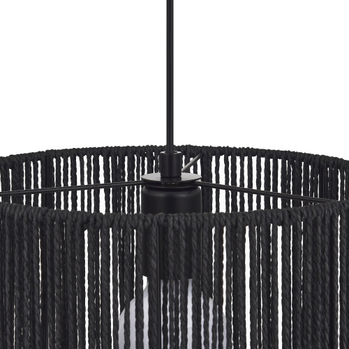 SLE6024-403-01 Светильник подвесной черный/черный E27 1*40W ETTAN фото 4