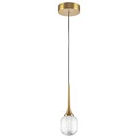 738011 Люстра ACRILE 7W LED 429LM 360G ЗОЛОТО 3000K