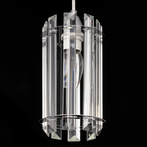 Citilux Джейн CL306031 Хрустальный подвесной светильник Хром фото 6 Citilux Джейн CL306031 Хрустальный подвесной светильник Хром фото 6