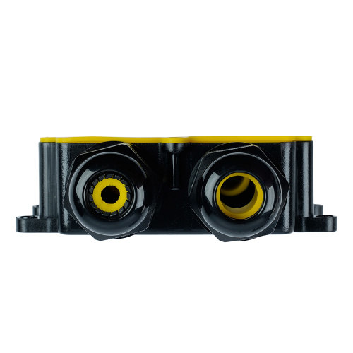 Распределительная коробка STEKKER LD552, количество вводов: 4, поликарбонат, нейлон, цвет черный, размер 114,4*106,7*35,3мм. фото 5