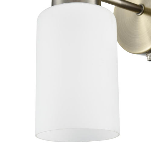 8100/1W COMFI LN26 106 бронза/белый металл/стекло Бра Е14 1*40W 220V MAVE фото 6 8100/1W COMFI LN26 106 бронза/белый металл/стекло Бра Е14 1*40W 220V MAVE фото 6