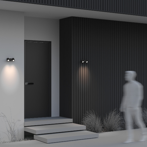 Уличный настенный светильник Outdoor O010WL-02B фото 8