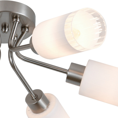 Потолочный светильник 150004/6C E14*40W Nickel фото 2 Потолочный светильник 150004/6C E14*40W Nickel фото 2