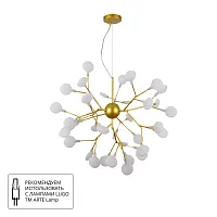 Подвесная люстра Arte Lamp CANDY A7274SP-36GO