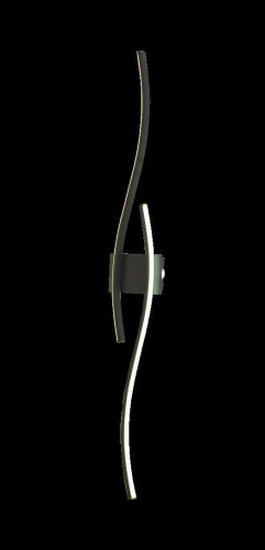 Бра Alfa Light F3724-24 Настенные черный большой Бра Alfa Light F3724-24 Настенные черный большой
