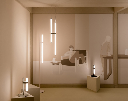 Подвесной светильник Paralela Vertical 6 black фото 3