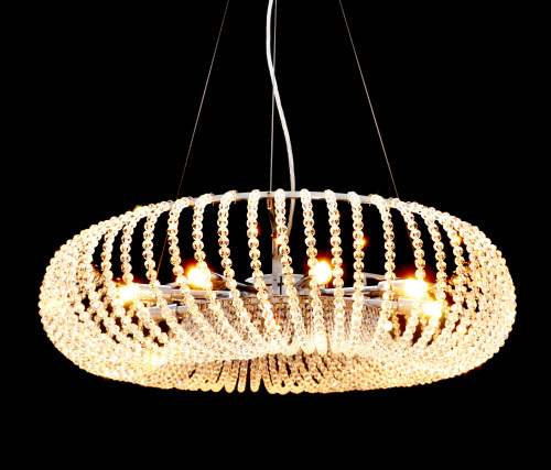 Хрустальная подвесная люстра Lumina Deco Graziana LDP 10061 D60 фото 4 Хрустальная подвесная люстра Lumina Deco Graziana LDP 10061 D60 фото 4