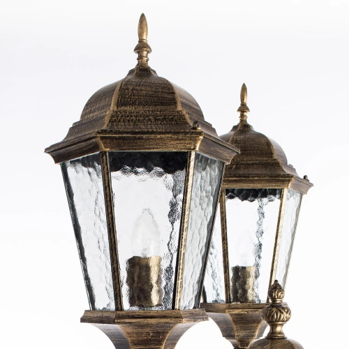 Парковый светильник Arte Lamp GENOVA A1207PA-3BN фото 3