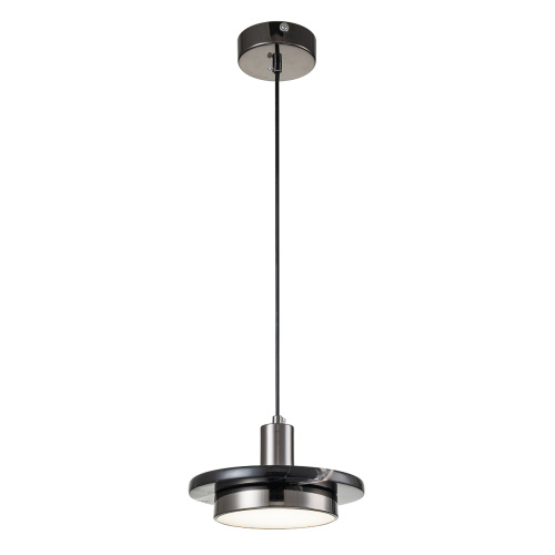 Подвесной светильник Escada 10260/1 LED*12W Black/Black marble Подвесной светильник Escada 10260/1 LED*12W Black/Black marble