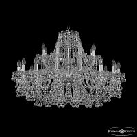 Люстра хрустальная 1409/16+8/360 Ni Bohemia Ivele Crystal (Богемия Ивеле Кристалл)