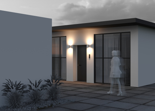 Уличный настенный светильник Outdoor O303WL-L10W3K фото 7