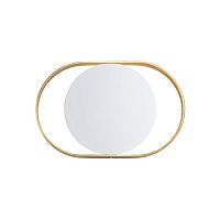 4246/7WW HIGHTECH ODL21 000 бел/золотист/металл Настенный светильник IP20 LED 7W 560Лм 3000K MONDY