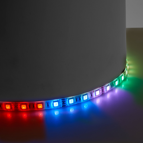 Светодиодная LED лента Feron LS606, 60SMD(5050)/m 14.4W/m 12V 5m RGB c адаптером с вилкой, контроллером с пультом в комплекте фото 6