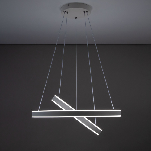 Citilux Дуэт CL719640 LED Люстра подвесная с пультом Белая фото 6 Citilux Дуэт CL719640 LED Люстра подвесная с пультом Белая фото 6