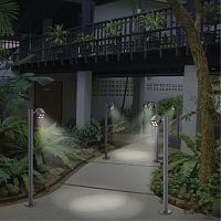 358115 STREET NT19 366 темно-серый  Ландшафтный светильник IP65 LED 3000К 10W 100-240V GALEATI