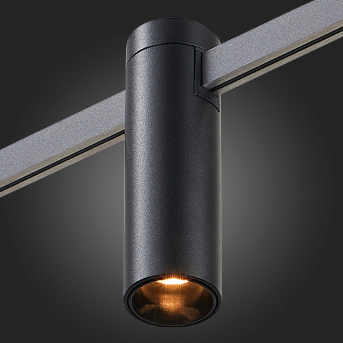 ST810.406.05 Магнитный трековый светильник FARM Черный LED 1*5W 3000K 227Lm Ra90 60 IP20 D35xH112 24 FARM фото 5