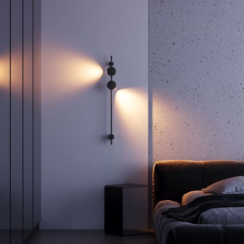 Cветильник настенный светодиодный Illume черный 3000K 40154/LED фото 2