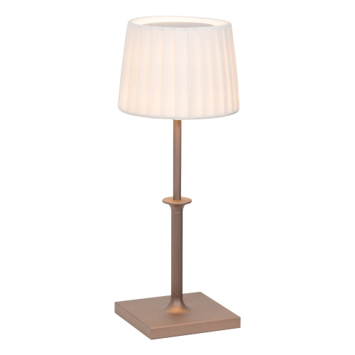 Настольная лампа Poldina Classic Matt gold / Ivory фото 4