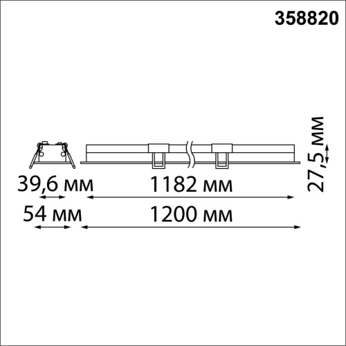 358820 SPOT NT22 550 белый Встраиваемый светодиодный светильник IP20 LED 4000K 36W 220V ITER фото 2 358820 SPOT NT22 550 белый Встраиваемый светодиодный светильник IP20 LED 4000K 36W 220V ITER фото 2