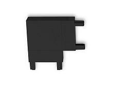 Коннектор угловой токопроводящий Magnetic Ultra slim 26 48В черный