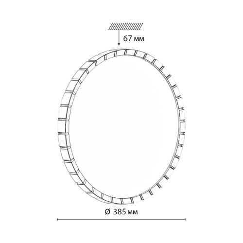 7648/DL PALE SN 142 Светильник пластик/белый/золотой LED 48Вт 4000К D385 IP43 ATABI GOLD 7648/DL PALE SN 142 Светильник пластик/белый/золотой LED 48Вт 4000К D385 IP43 ATABI GOLD