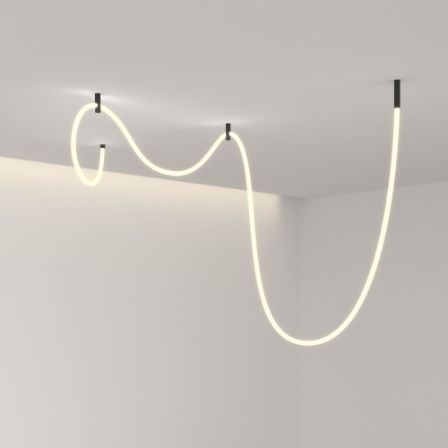 Гибкий неон 336Led 12W IP20 3000K Full light круглый теплый белый, 5 м 24V 12W 336Led 2835 IP20